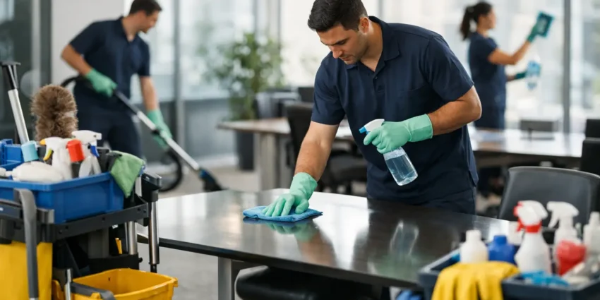 What Commercial Cleaning Services Meaning Covers