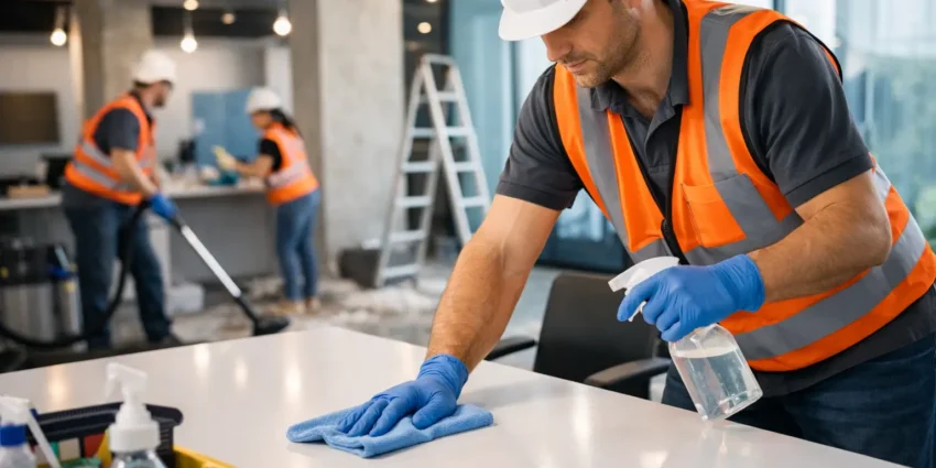 A Post Construction Cleaning Example for Businesses