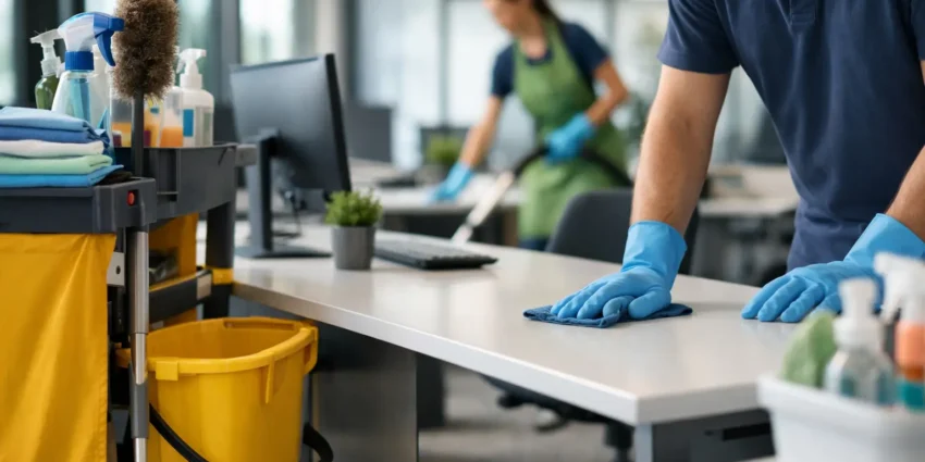 The Best Cleaning Plan for Office Buildings