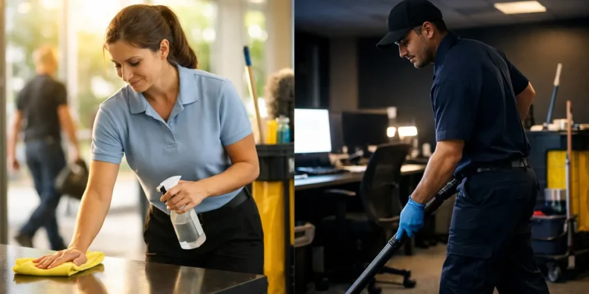 Day Porter vs Nightly Cleaning for Your Facility