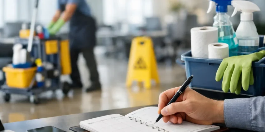 How to Schedule Janitorial Service for Your Business
