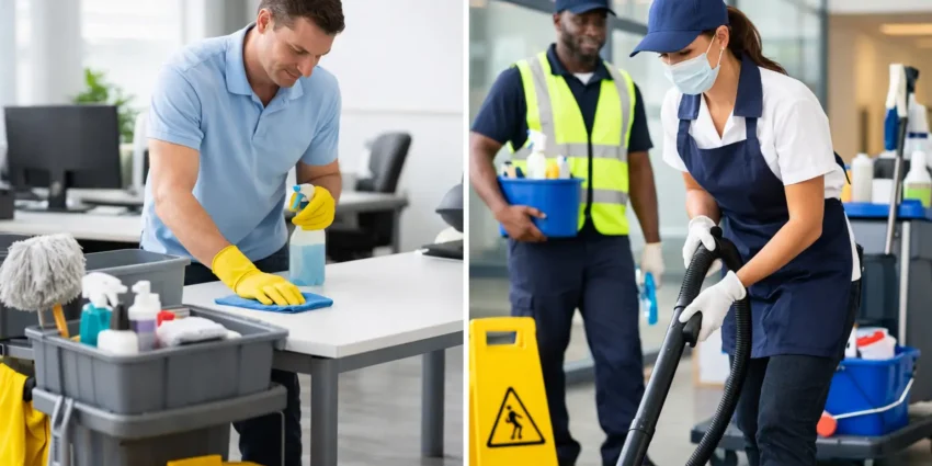 In House vs Outsourced Cleaning for Business