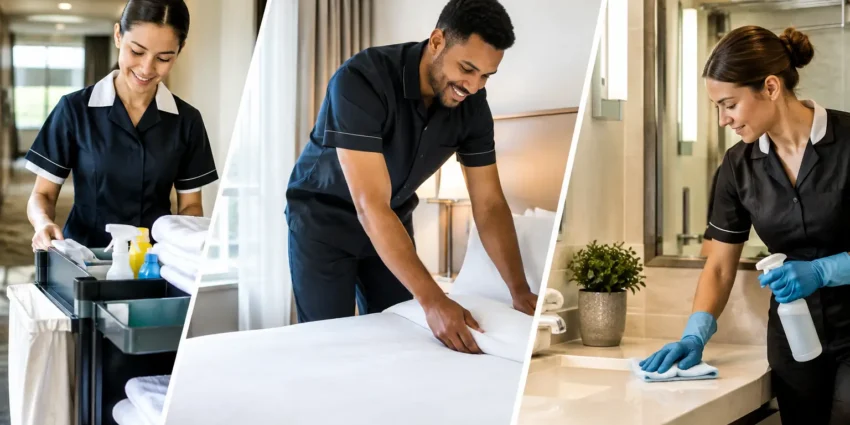 A Hotel Cleaning Example for Every Shift