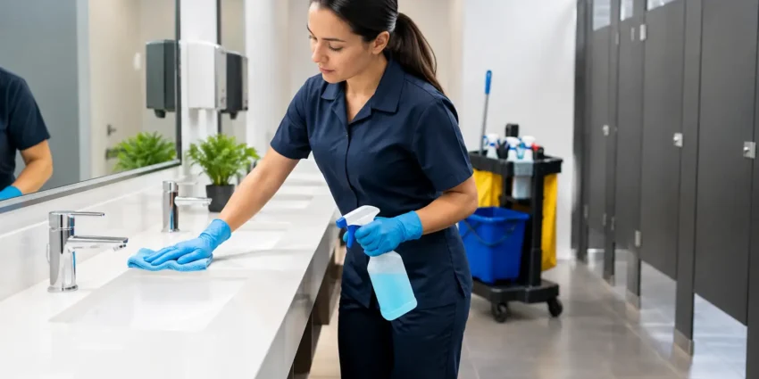 Commercial Restroom Cleaning Protocol That Works