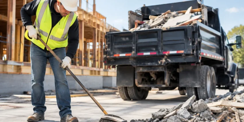 Who Removes Construction Debris From a Job Site?